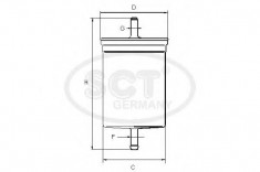 Filtru Combustibil 25997 foto