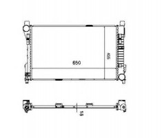 Radiator Racire Motor 40231 foto