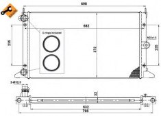 Radiator Racire Motor 40136 foto