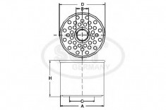 Filtru Combustibil 26032 foto