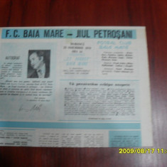 Program FC baia mare - Jiul