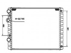 Radiator Racire Motor 42220 foto