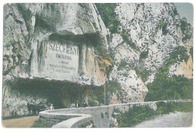 2944 - ORSOVA, Danube Kazan - old postcard - used foto