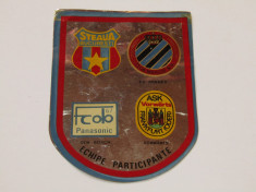 Fanion fotbal Cupa STEAUA Bucuresti 04-05.1987 foto