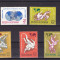 ROMANIA 1967 LP 655 CAMPIONATELE MONDIALE DE LUPTE GRECO-ROMANE SERIE MNH