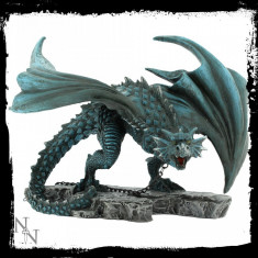 Statueta dragon inlantuit Nyx foto