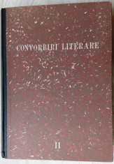 CONVORBIRI LITERARE (1 MARTIE 1868 - 1 MARTIE 1869) [EDITIE PAVEL FLOREA / 1978] foto