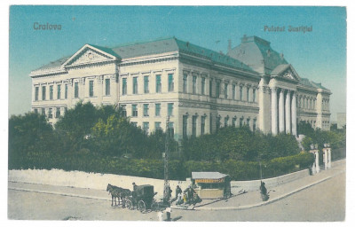 2598 - CRAIOVA, Justice Palace, Romania - old postcard - unused foto