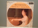 BEETHOVEN &ndash; SYMPH. No 4 &amp; 8 (1964/ PERGOLA/RFG), dir. A.Dorati - VINIL/Ca NOU, Clasica, Columbia