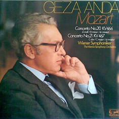 MOZART: Concerto fur Piano No. 20 & No. 21 (vinil )