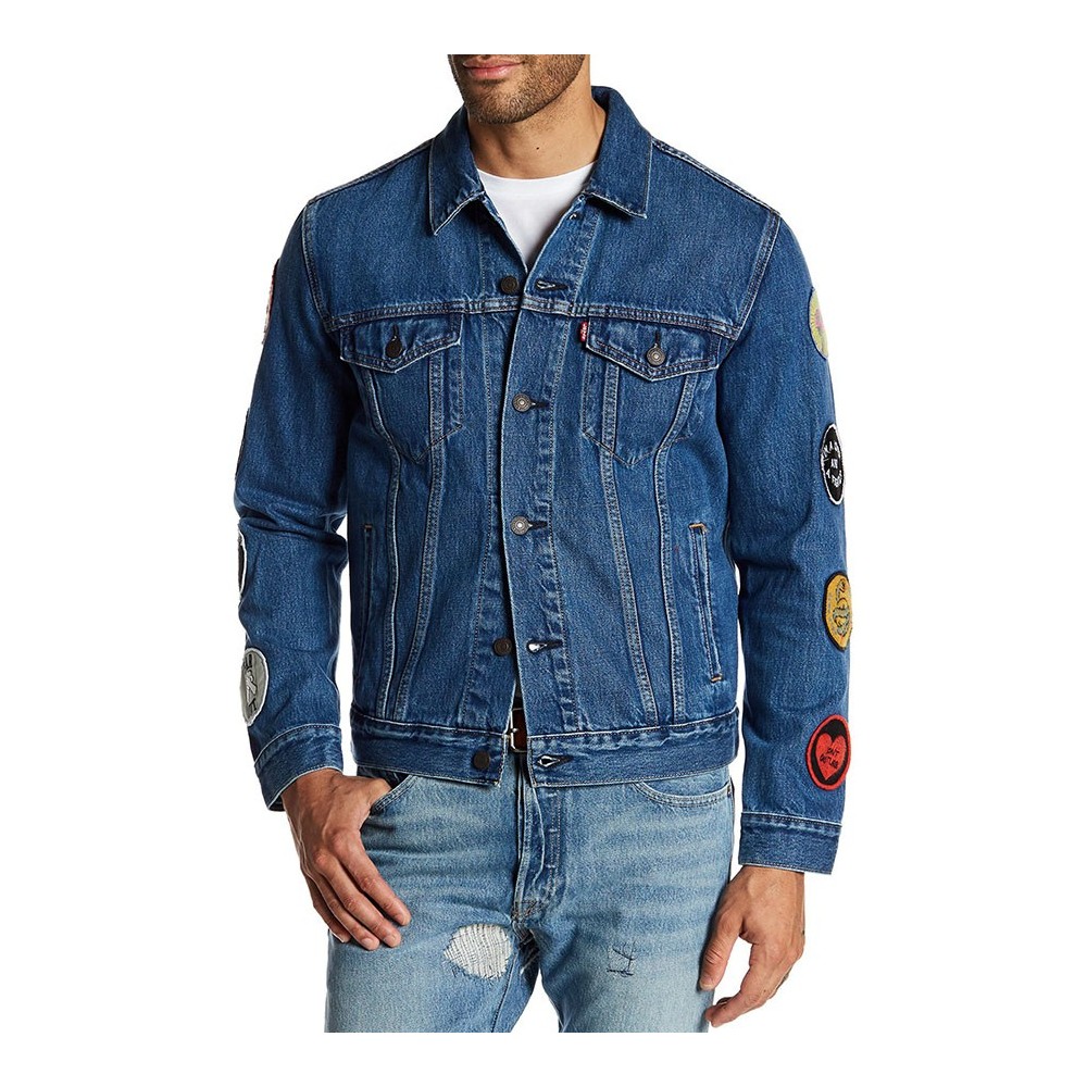 geaca de piele levis