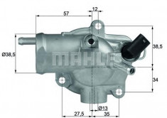 Termostat Lichid Racire 31154 foto