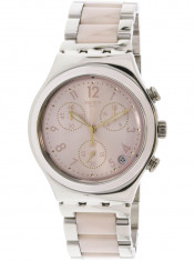 Ceas dama Swatch Dreamnight argintiu Stainless-Steel Swiss Quartz YCS588G foto