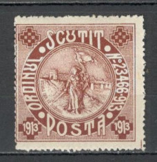 Romania.1913 Marci scutire porto-Silistra YR.1090 foto