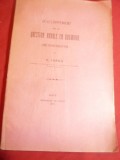 N.Iorga - Dezvoltarea Problemei Rurale in Romania - Ed. 1917 in lb.franceza ,58p