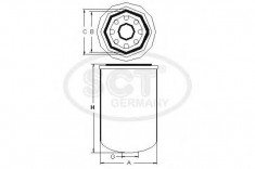 Element Filtrant Uscator Aer. Compresor 40313 foto