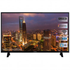 Televizor Wellington LED Smart TV WL49 FHD282SW 124cm Full HD Black foto