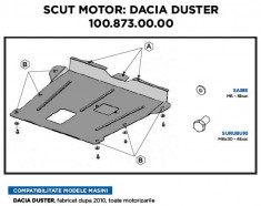Scut Motor Metalic Duster 26882 foto