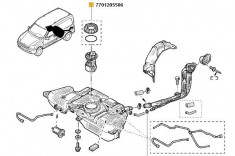 Garnitura Etansare Kangoo 30578 foto