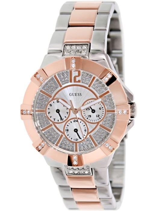 Ceas dama Guess U0024L1 argintiu Stainless-Steel Japanese Quartz U0024L1 foto mare Ceas dama Guess U0024L1 argintiu Stainless-Steel Japanese Quartz U0024L1 foto mare