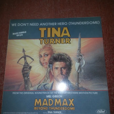 Tina Turner We Don’t need Another Hero Madmax Soundtrack Maxi single vinil vinyl