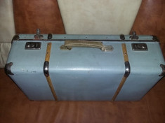 valiza geamantan/valiza/cufar retro model vechi GRI colectie,Transport.GRATUIT foto