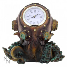 Ceas de birou steampunk Clocktopus foto