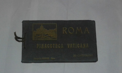 ROMA PINOTECA VATICANA 20 Cartoline ~ ALBUM CU 20 CARTI POSTALE ~ foto