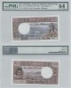 1975, 100 francs (P-18c) - Noile Hebride - stare UNC (PMG 64)! (CRC: 74%)