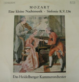 MOZART : Eine kleine Nachtmusik * Sinfonie K.V. 136 ( vinil )