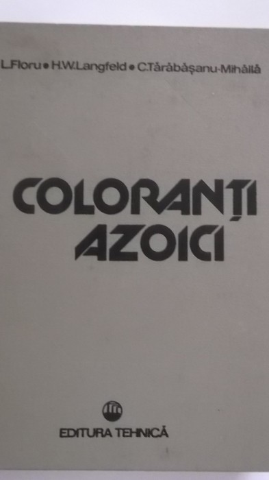 L. Floru, s.a. - Coloranti azoici