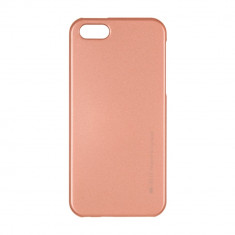 Husa i-Jelly Metal (Mercury) pentru iPhone 6 (4.7&amp;quot;), Rose Gold foto