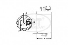 Filtru Combustibil 26026 foto