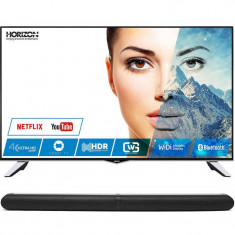 Televizor Horizon LED Smart TV 43 HL8530U 109cm Ultra HD 4K Black Bundle HAV-S2860 foto