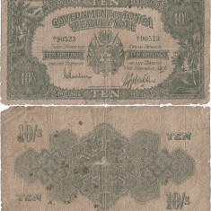 1955 (29 XI), 10 shillings (P-10b) - Tonga! (CRC: 100%)