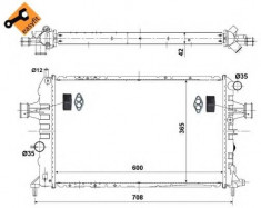 Radiator Racire Motor 42221 foto