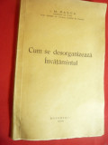 IM Rascu - Cum se desorganizeaza invatamantul - Ed. 1933