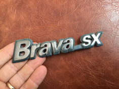 Emblema / sigla Fiat pentru masina Brava SX ! foto