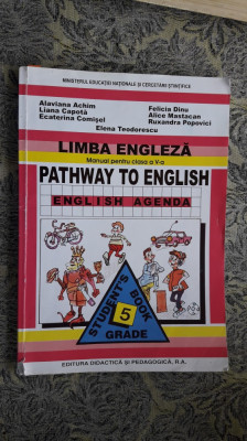 Limba Engleza Pentru Clasa A V A Pathway foto
