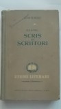 Cezar Petrescu - Despre scris si scriitori, 1953