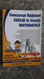 CULEGERE DE EXERCITII SI PROBLEME PENTRU CLASA A III A -EUCLID