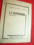 AC Calotescu-Neicu - Epigrame -Pamant si Suflet Oltenesc- Prima Ed. 1935