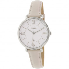 Ceas Fossil dama Jacqueline ES3793 bej Leather Quartz foto