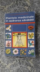 PLANTELE MEDICINALE IN APARAREA SANATATII - Constantinescu STARE FOARTE BUNA .