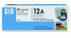 Cartus Original HP 12A, HP Q2612A, pentru HP LaserJet foto