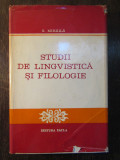 STUDII DE LINGVISTICA SI FILOLOGIE-G.MIHAILA