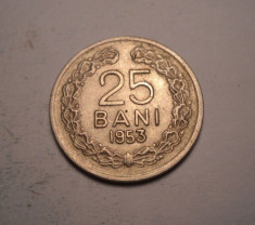 25 bani 1953 Rara Piesa de Colectie foto