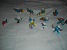 Strumfi, smurfs - Set 12 figurine cauciuc - Schleich, Bullyland, Peyo foto