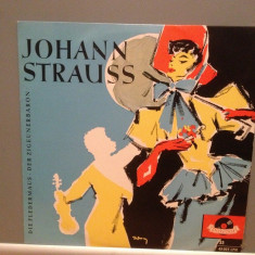 JOHANN STRAUSS – THE BAT/GIPSY BARON (1958/POLYDOR/RFG) - VINIL/Ca NOU