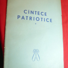 Cantece Patriotice -vol II - Partituri ,anii '50 , 39 pag